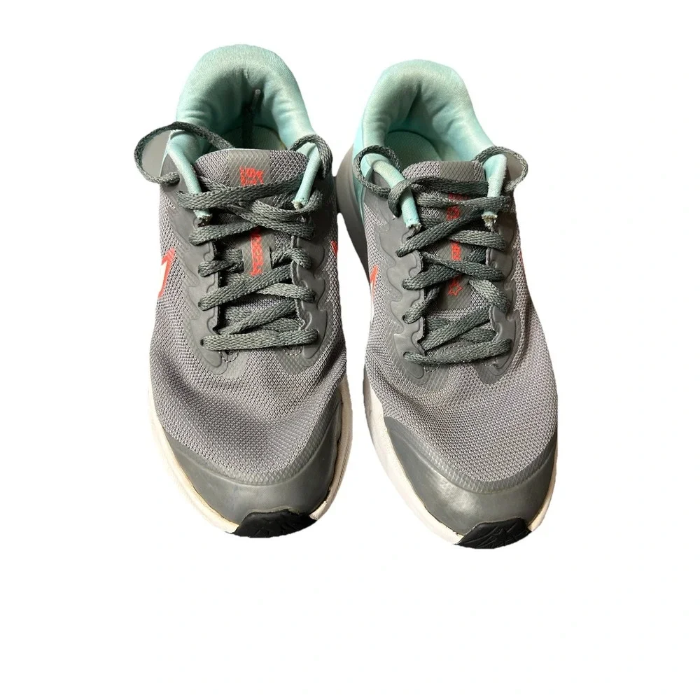 Nike Star‎ Runner 3 GS Smoke Gray Teal DA2776-007 Size 4.5Y Athleisure Sports
